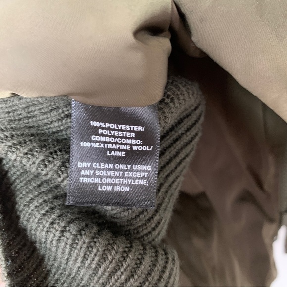 Lafayette 148 New York Green Vest Size M - Picture 9 of 9